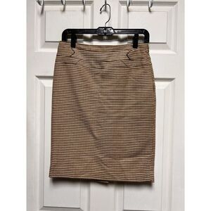The Limited Mini Skirt Women Size 2 Xsmall Tan Beige Work Office Lined‎ CQOb